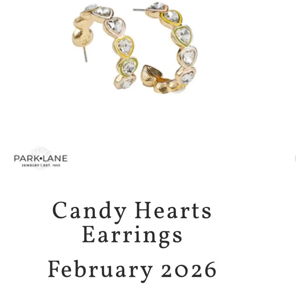 Park Lane Candy Hearts Earrings - Picture 1 of 3